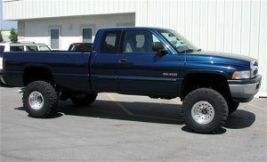 Dodge Ram 2500 Suspension Lift Kit - Tuff Country - Long Arm Lift Kit with SX8000 Shocks - `00-`02